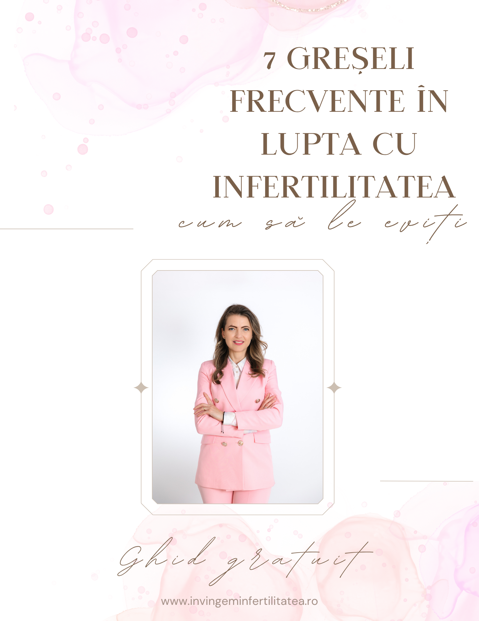 Ghid 7 greșeli în infertilitate