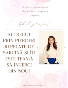 Ai trecut prin pierderi de sarcina